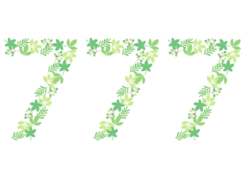 飾り数字「777」