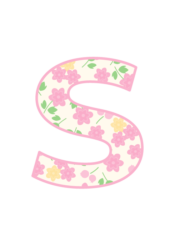 アルファベット「s」