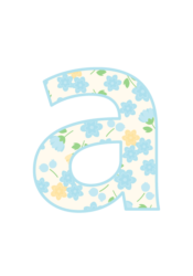 アルファベット「a」