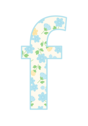 アルファベット「f」