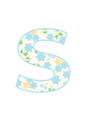アルファベット「s」