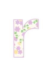 アルファベット「r」