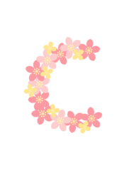 アルファベット「c」