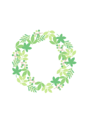 アルファベット「o」