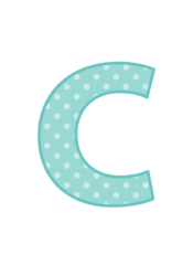 アルファベット「c」