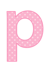 アルファベット「p」
