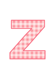 アルファベット「z」