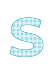 アルファベット「s」