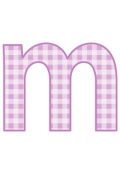 アルファベット「m」