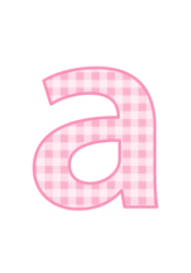 アルファベット「a」