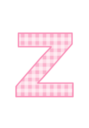 アルファベット「z」
