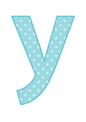 アルファベット「y」