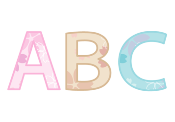 アルファベット「ABC」