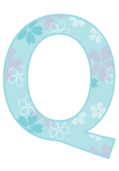 アルファベット「Q」