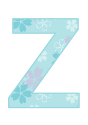 アルファベット「Z」