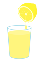 レモン（檸檬）のジュース