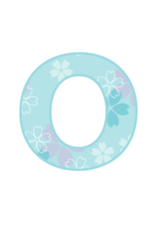 アルファベット「o」