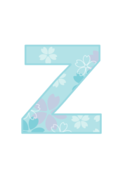 アルファベット「z」