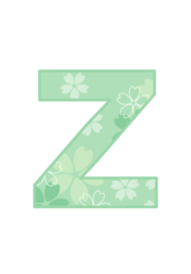 アルファベット「z」