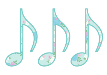 記号「♪♪♪」