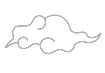 和風デザイン（雲文様）