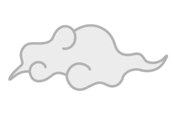 和風デザイン（雲文様）