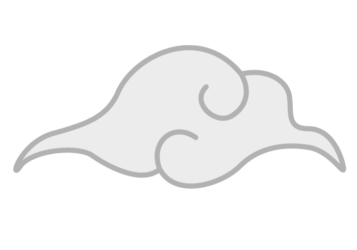 和風デザイン（雲文様）