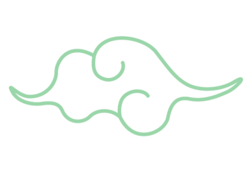 和風デザイン（雲文様）