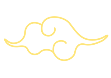 和風デザイン（雲文様）