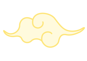 和風デザイン（雲文様）