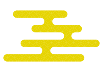和風デザイン（雲文様）