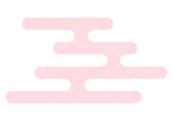 和風デザイン（雲文様）