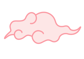 和風デザイン（雲文様）