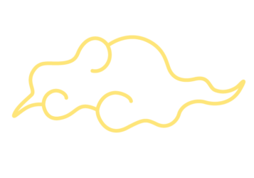 和風デザイン（雲文様）