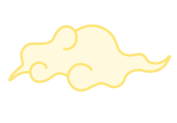 和風デザイン（雲文様）
