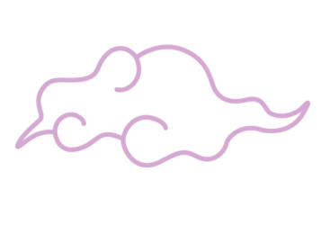 和風デザイン（雲文様）