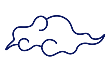和風デザイン（雲文様）