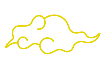 和風デザイン（雲文様）