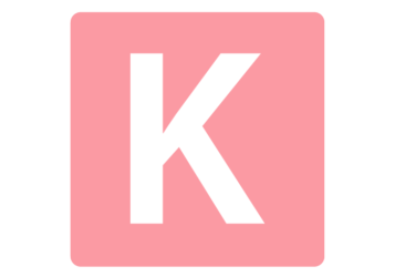 ロゴアルファベット「K」