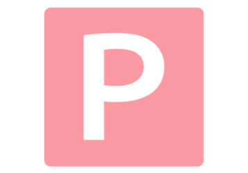 ロゴアルファベット「P」