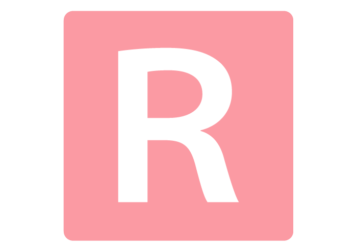 ロゴアルファベット「R」