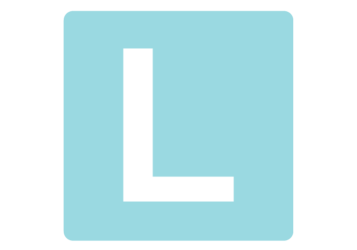 ロゴアルファベット「L」