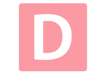 ロゴアルファベット「D」