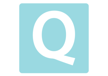 ロゴアルファベット「Q」