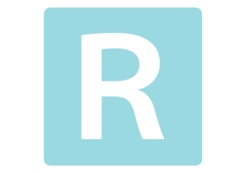 ロゴアルファベット「R」