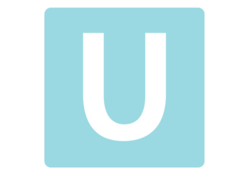 ロゴアルファベット「U」