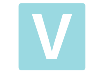 ロゴアルファベット「V」