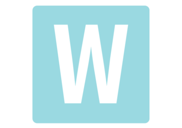 ロゴアルファベット「W」