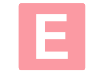 ロゴアルファベット「E」