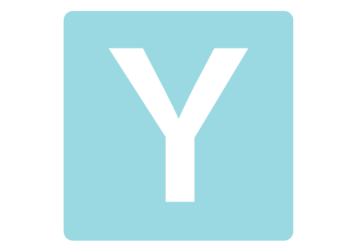 ロゴアルファベット「Y」